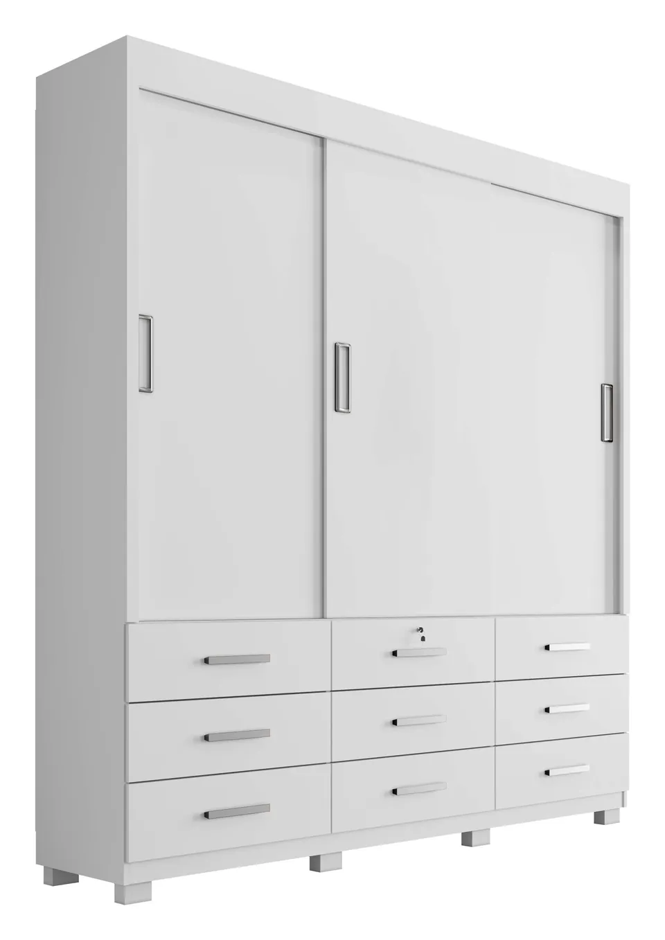 Roupeiro Itapema II em Branco