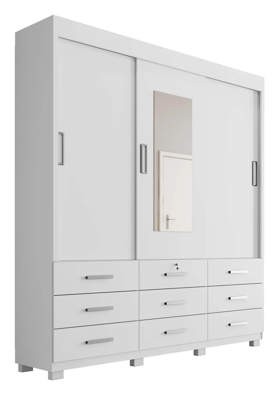 Roupeiro Itapema II em Branco